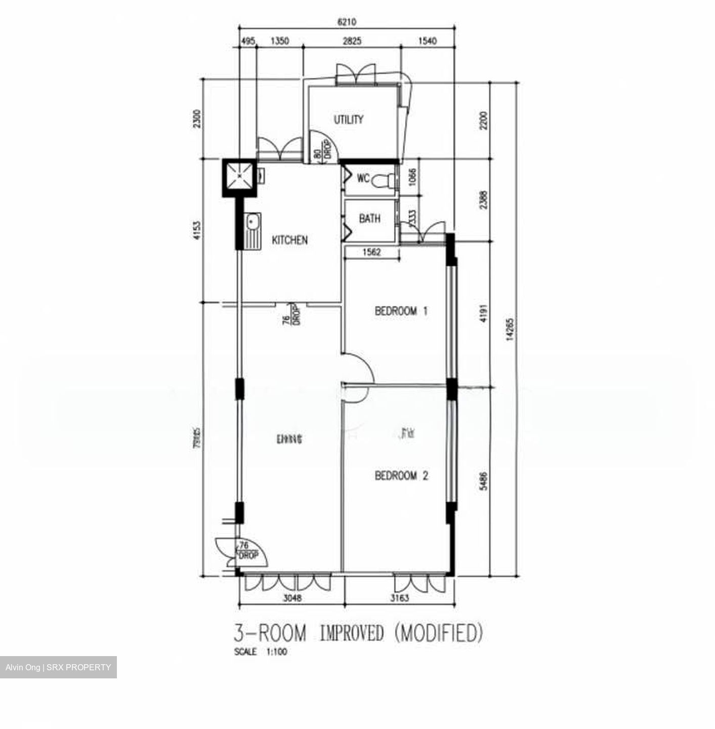 Blk 225 Lorong 8 Toa Payoh (Toa Payoh), HDB 3 Rooms #533127941